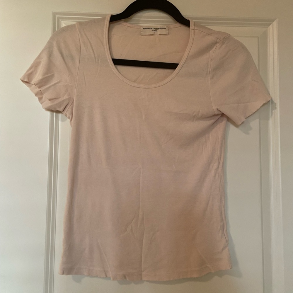 Blush Urban Outfitters Babydoll Tshirt